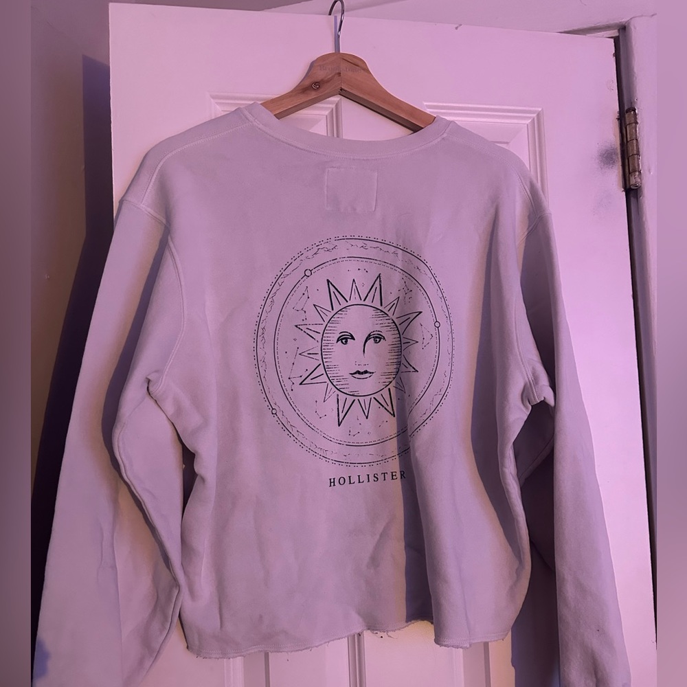 S Hollister crop top sweatshirt